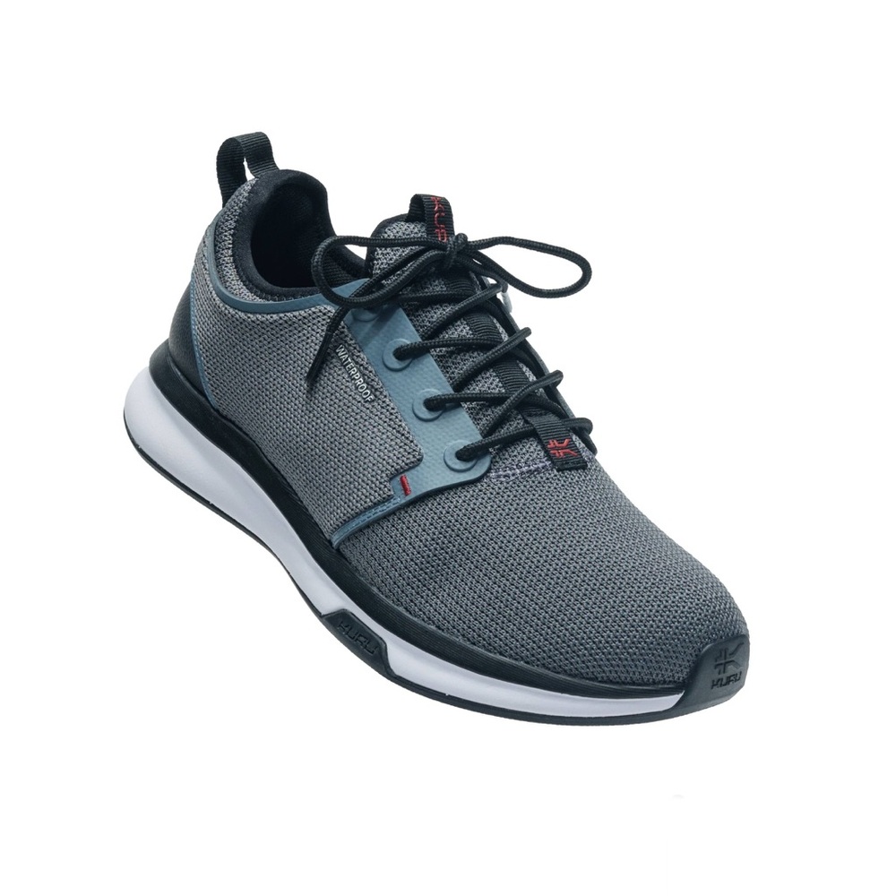 KURU Men’s ATOM Waterproof Gray Sneakers Size 10 A36